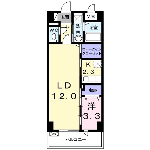 ラ・ソレイユの間取り