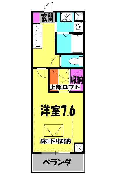 ルネス ポローニアの間取り