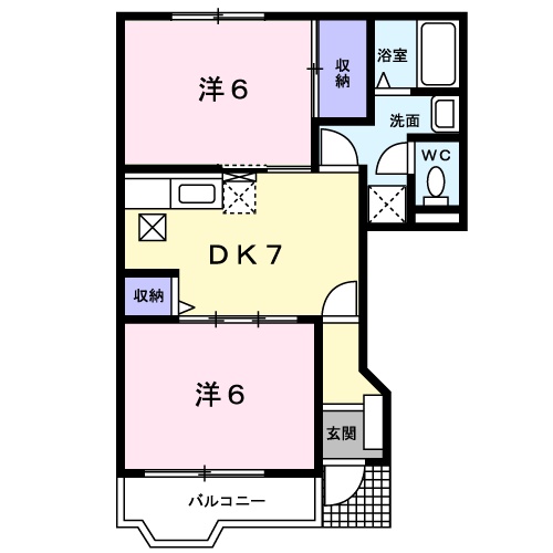 アクアの間取り