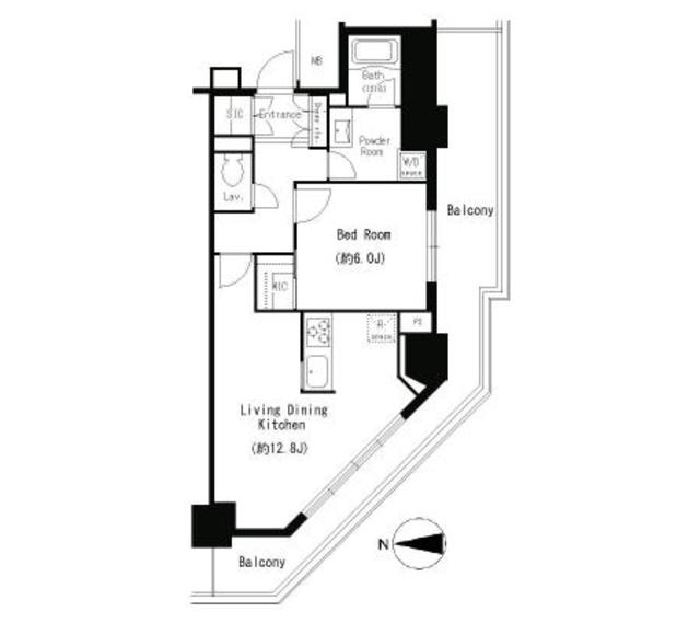 キャナルスクウェア豊洲の間取り
