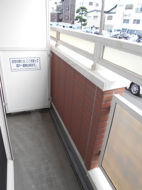12/28 バルコニー