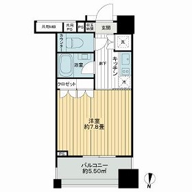 ライオンズ新宿中落合の間取り