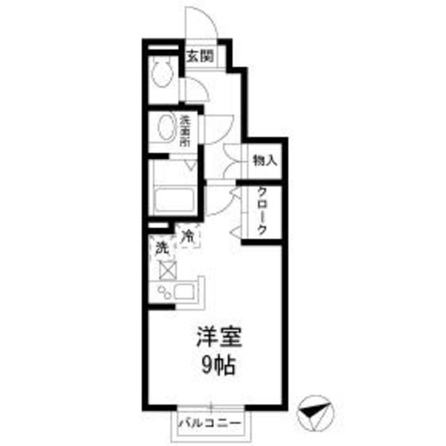 Colline 五反田の間取り