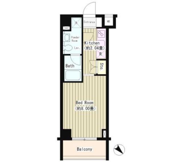 タキミハウス西早稲田の間取り