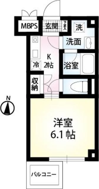 プティ オリヴィエの間取り