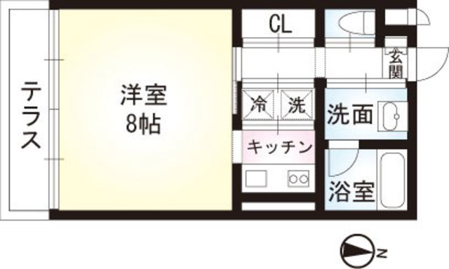 ＳＯＬＡＴＩＯの間取り