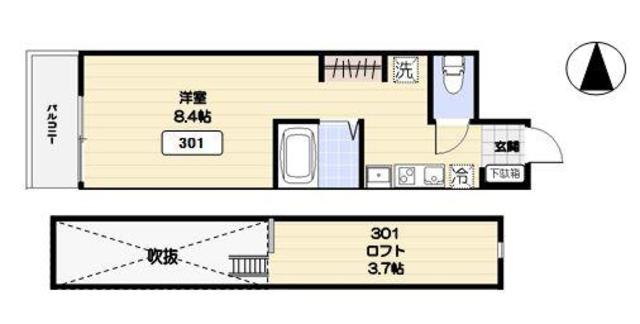 ハレクレアの間取り