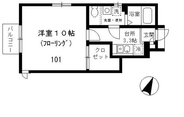 フレグラント ガーデンの間取り