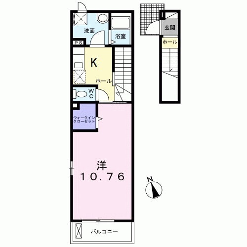 ヴィラ フォンテーヌの間取り