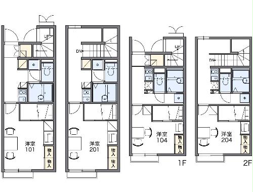 レオパレスエルドラドの間取り
