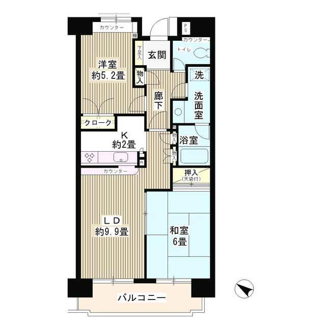 コースト・ヴィラ葛西臨海公園の間取り