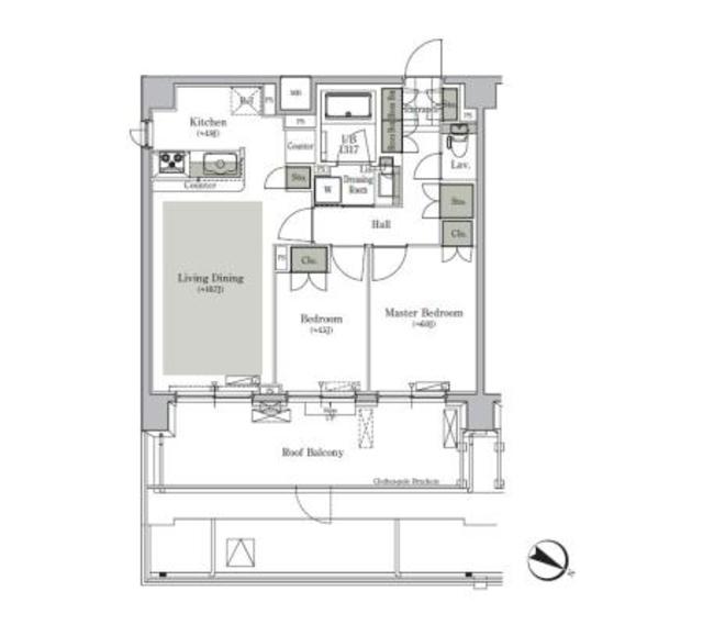 パークキューブ西ヶ原ステージの間取り