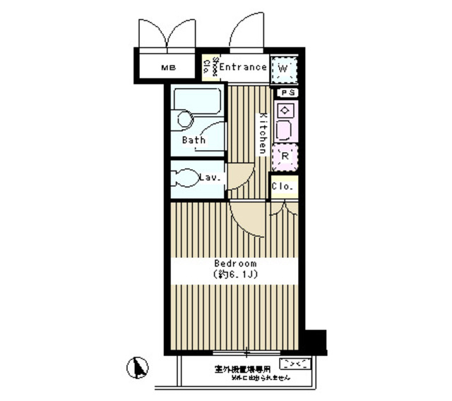コートブリーズ根津の間取り