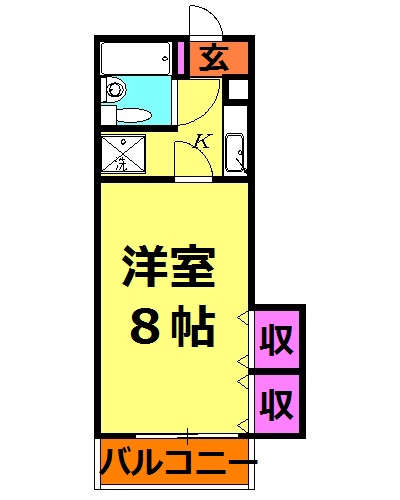 MYフラット宮堀の間取り