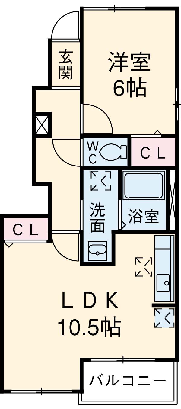 ブリッサの間取り