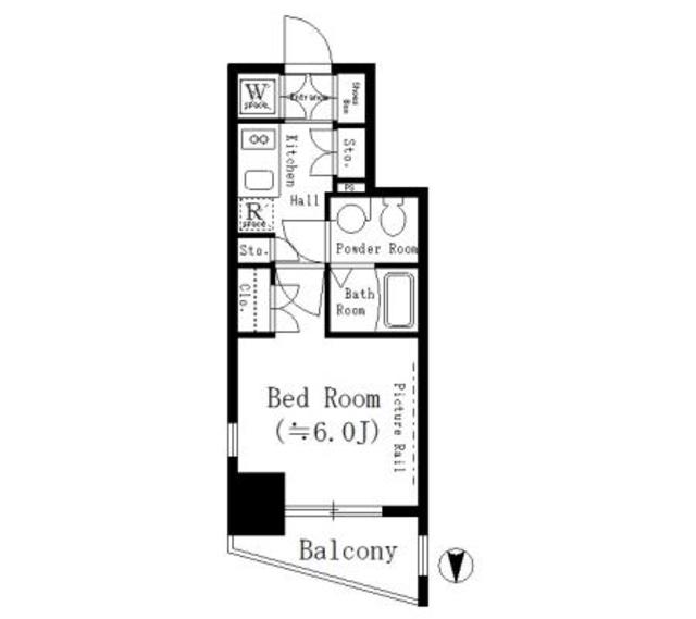 コージーコート御殿山の間取り