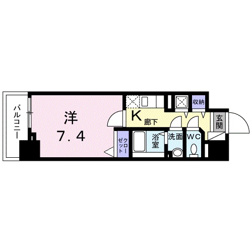 コンフォート駒込の間取り