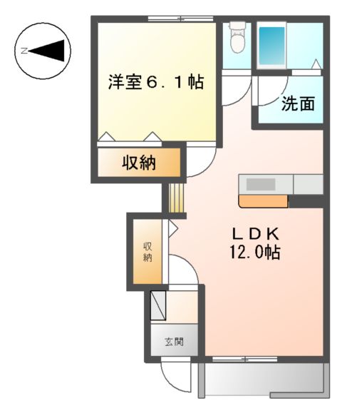 ベラビスタの間取り