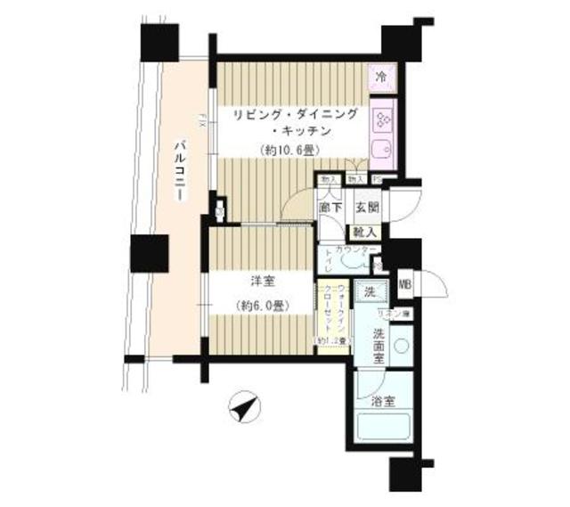 パークホームズ文京千石ステーションプレイの間取り
