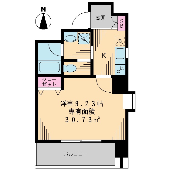 J・S深川高ばしビルの間取り