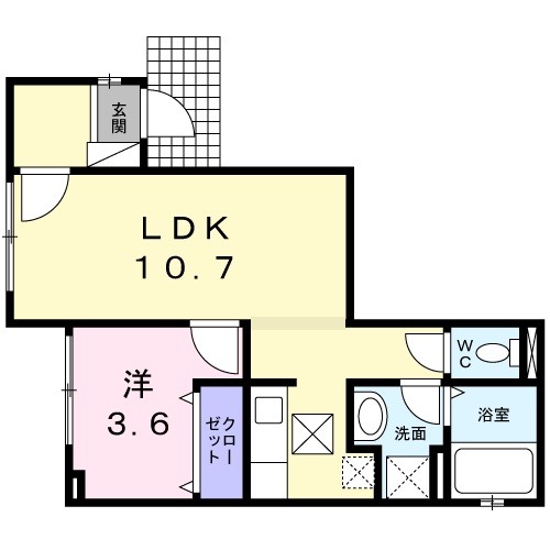 エクセルヴィラの間取り