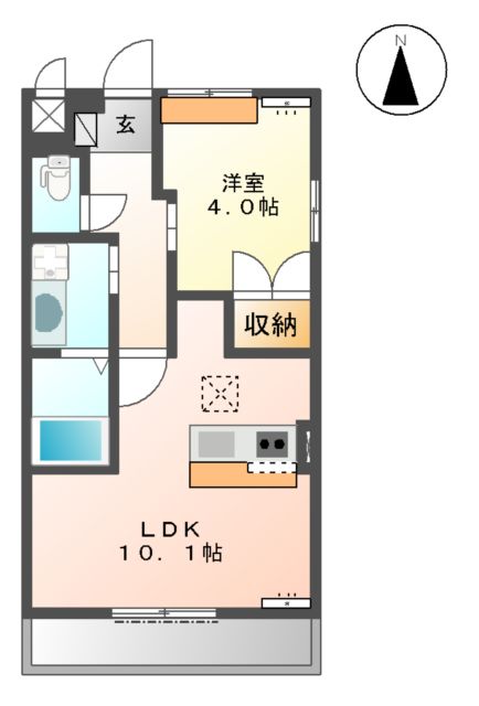 アルヴィータの間取り