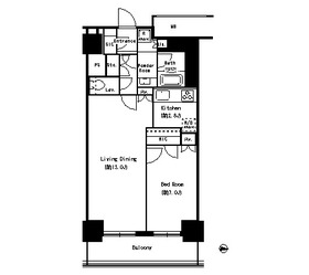 キャナルスクウェア豊洲の間取り