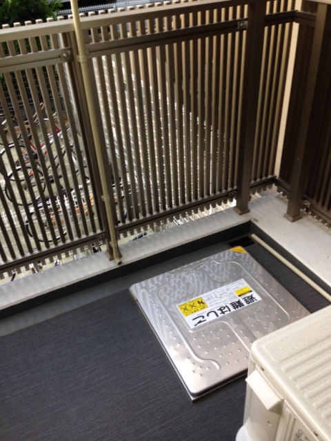 11/23 バルコニー