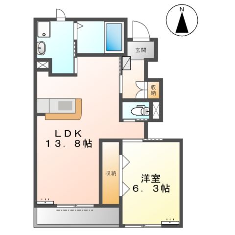 マイ リバーサイドの間取り