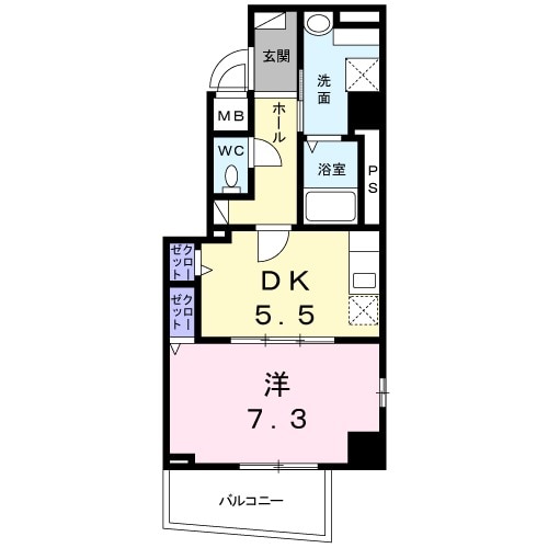 シュバリエの間取り