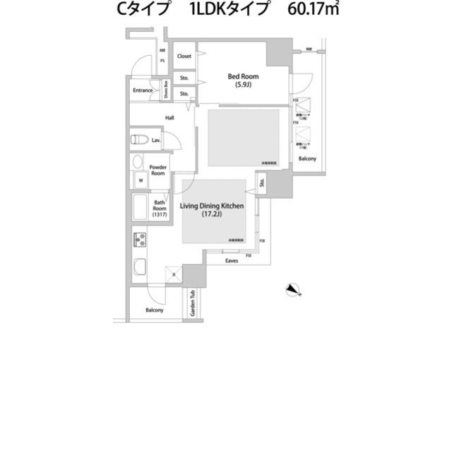 アクティ上池袋の間取り