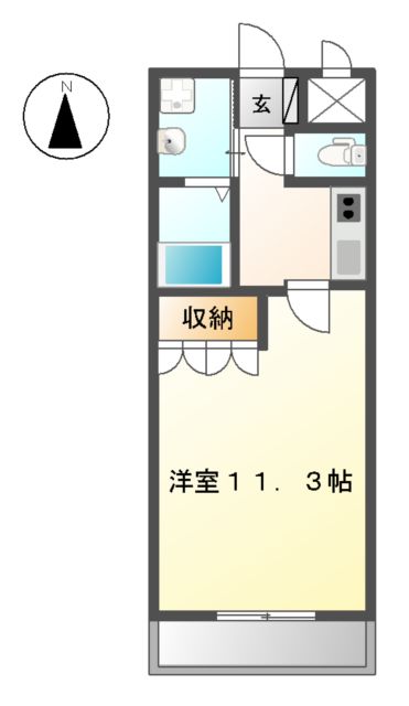 モンテ・アンヴェリーノの間取り