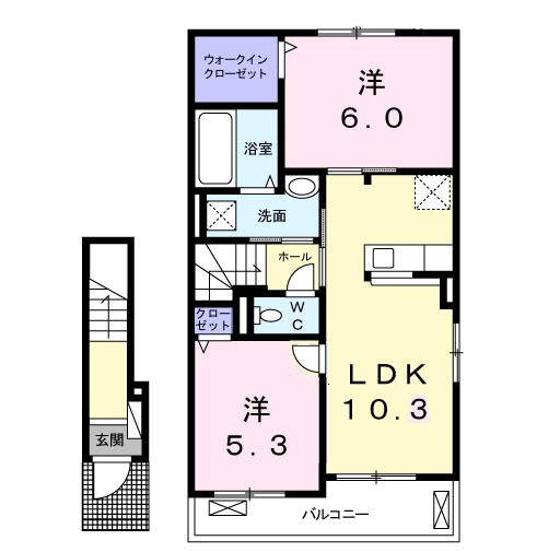 Nレジデンス ネオⅣの間取り