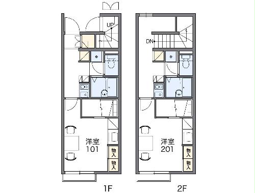 レオパレス大志の間取り