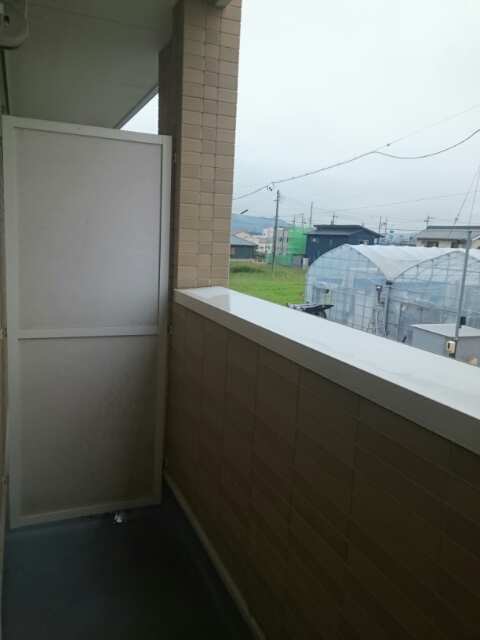 12/24 バルコニー