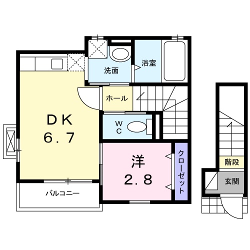 ウイステリア西台の間取り