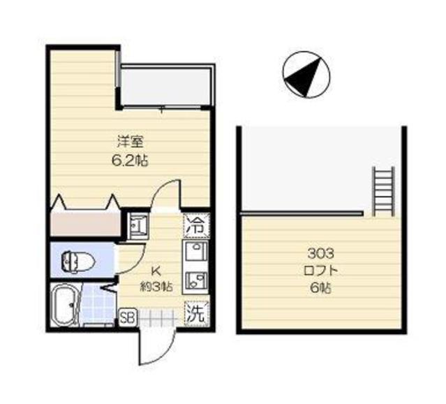 インスパーク本駒込の間取り