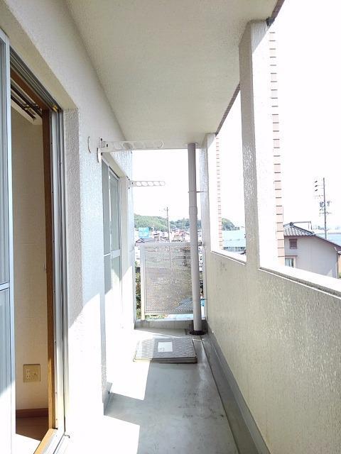 12/24 バルコニー