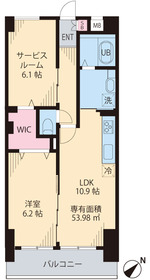 ソレアード茗荷谷の間取り