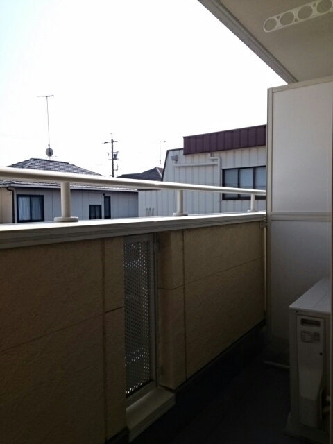 12/24 バルコニー