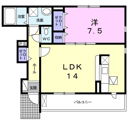 ジュゲーム・マセキの間取り