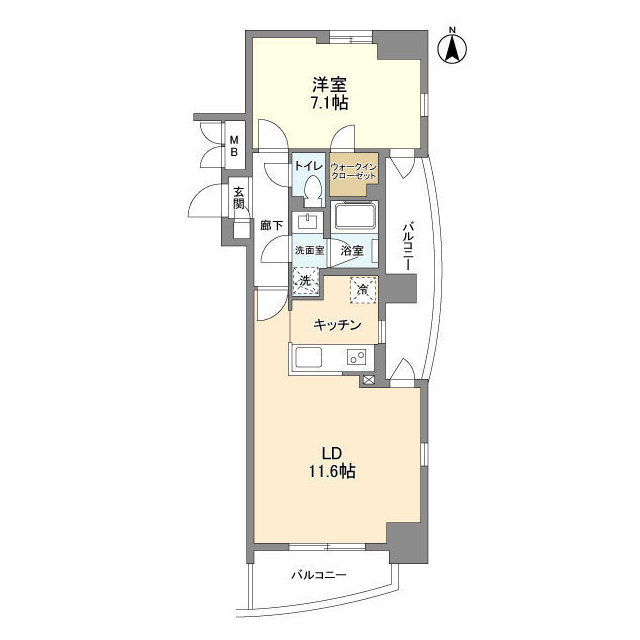 ミリアレジデンス御茶ノ水の間取り