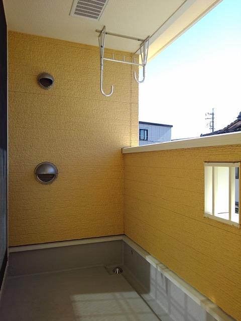 12/24 バルコニー