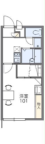 レオパレスYOSHIの間取り