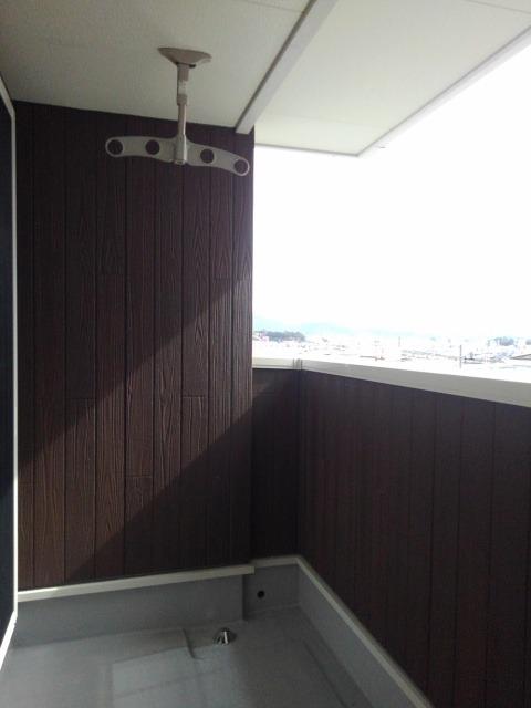 12/24 バルコニー