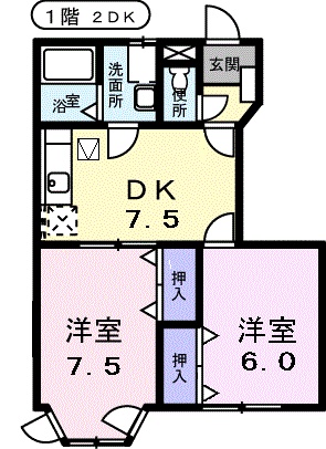 シーパレス南新田の間取り