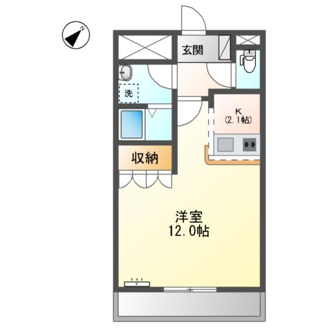 ステージ燦々の間取り