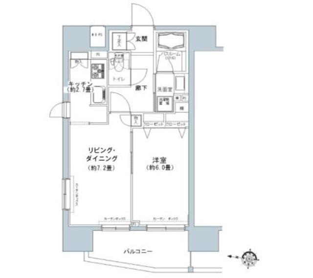 パークキューブ板橋本町の間取り