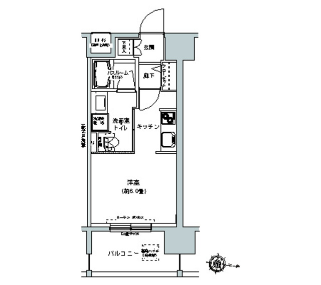 パークキューブ板橋本町の間取り