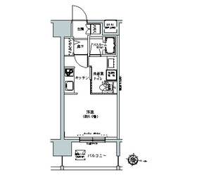 パークキューブ板橋本町の間取り